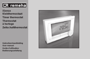 Bedienungsanleitung Remeha iSense Thermostat