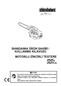 Kullanım kılavuzu Shindaiwa 251Ts Motorlu testere