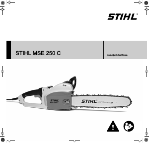 Manual Stihl MSE 250 C Ferăstrăul cu lanţ