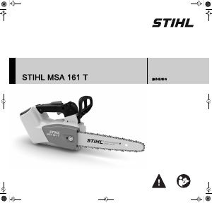 说明书 斯蒂尔 MSA 161 T 电锯