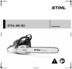 Kullanım kılavuzu Stihl MS 382 Motorlu testere