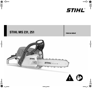 Kullanım kılavuzu Stihl MS 251 Motorlu testere