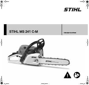 Manual Stihl MS 241 C-M Ferăstrăul cu lanţ