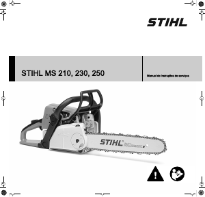 Manual Stihl MS 250 Motosserra