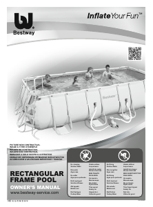 Manuale Bestway BW56223 Piscina