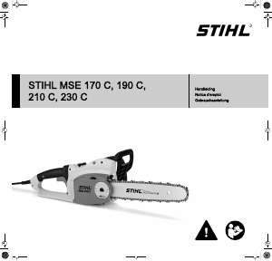 Handleiding Stihl MSE 170 C Kettingzaag