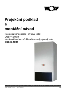 Manuál Wolf CGB-24 Kotel pro centrální vytápění