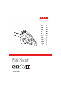 Handleiding AL-KO BKS 4040 Kettingzaag