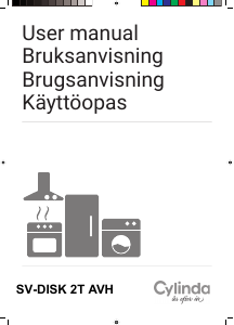 Käyttöohje Cylinda Sverigedisken 2TC Astianpesukone