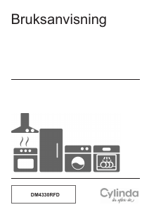 Bruksanvisning Cylinda DM 4330 RFD Diskmaskin