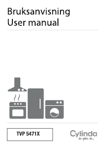 Handleiding Cylinda TVP 5471X Wasdroger