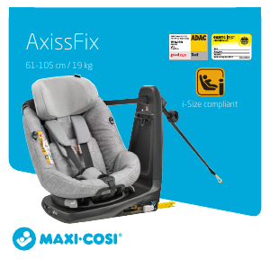 Manuale Maxi-Cosi AxissFix Seggiolino per auto