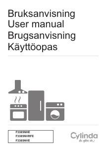 Käyttöohje Cylinda F 3385NHE Pakastin