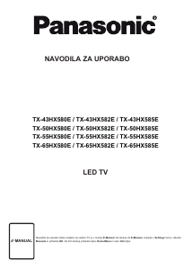 Priročnik Panasonic TX-43HX582E LED-televizor