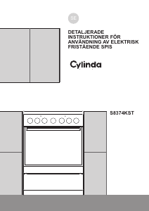 Bruksanvisning Cylinda S 8374 KST Spis