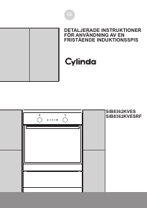 Bruksanvisning Cylinda SIB 8362 KVES RF Spis