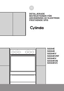 Bruksanvisning Cylinda S 8364 KV Spis