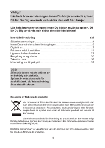 Manual Cylinda SIB 6362 KVEP Range