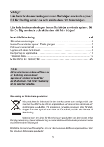 Bruksanvisning Cylinda S 6364 KV RF Spis