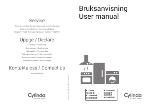 Manual Cylinda K 2385HE Refrigerator