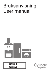 Manual Cylinda K 2155HE Refrigerator