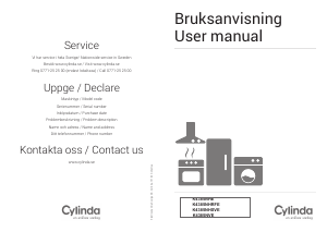 Manual Cylinda K 4385NHRFE Refrigerator