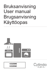 Käyttöohje Cylinda K 3155VE Jääkaappi