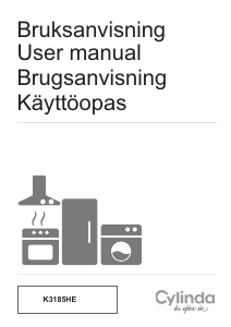 Brugsanvisning Cylinda K 3185HRFE Køleskab