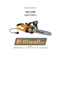 Használati útmutató Riwall RECS 2440 Láncfűrész