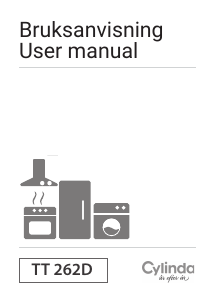 Bruksanvisning Cylinda TT 251D Tvättmaskin