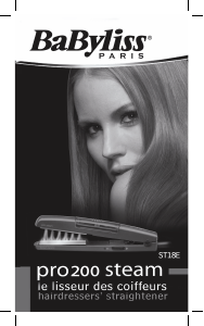 Handleiding BaByliss ST18E Mini Steam Straight and Co Stijltang