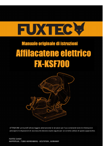 Manuale Fuxtec FX-KSF700 Affilacatene