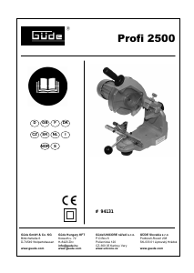 Használati útmutató Güde Profi 2500 Láncélező