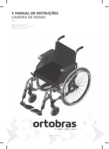 Manual Ortobras K2 Cadeira de rodas