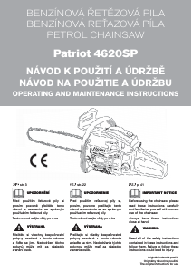 Manuál Patriot 4620SP Motorová pila