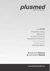 Kullanım kılavuzu Plusmed pM-WCH Tekerlekli sandalye