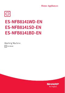 Handleiding Sharp ES-NFB8141BD-EN Wasmachine