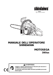 Manuale Shindaiwa 390SX Motosega