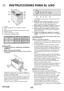 Manual de uso Whirlpool AFG 050 AP/1 Congelador