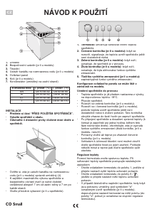 Manuál Whirlpool AFG 050 M-AP/1 Mraznička