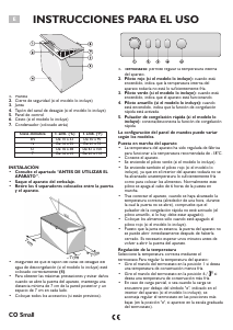 Manual de uso Whirlpool AFG 050 M-AP/1 Congelador