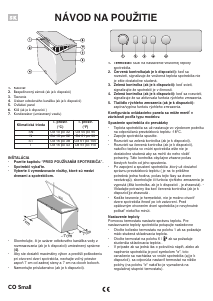 Návod Whirlpool AFG 050 M-AP/1 Mraznička