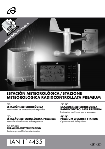 Manual de uso Auriol IAN 114435 Estación meteorológica