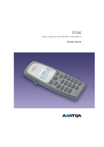 Manuale Aastra DR292 Telefono senza fili