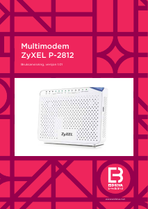 Bruksanvisning ZyXEL P-2812 (Eidsiva) Modem