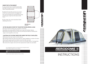Manual Zempire Aerodome II Tent