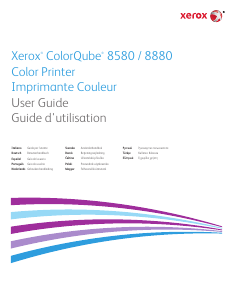 Manual Xerox ColorQube 8580 Impressora