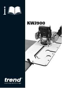 Brugsanvisning Trend KWJ900 Overfræser