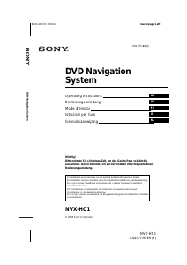 Mode d’emploi Sony NVX-HC1 Système de navigation