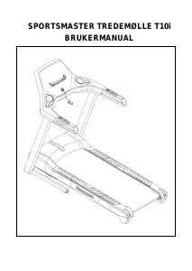 Bruksanvisning Sportsmaster T10I Tredemølle